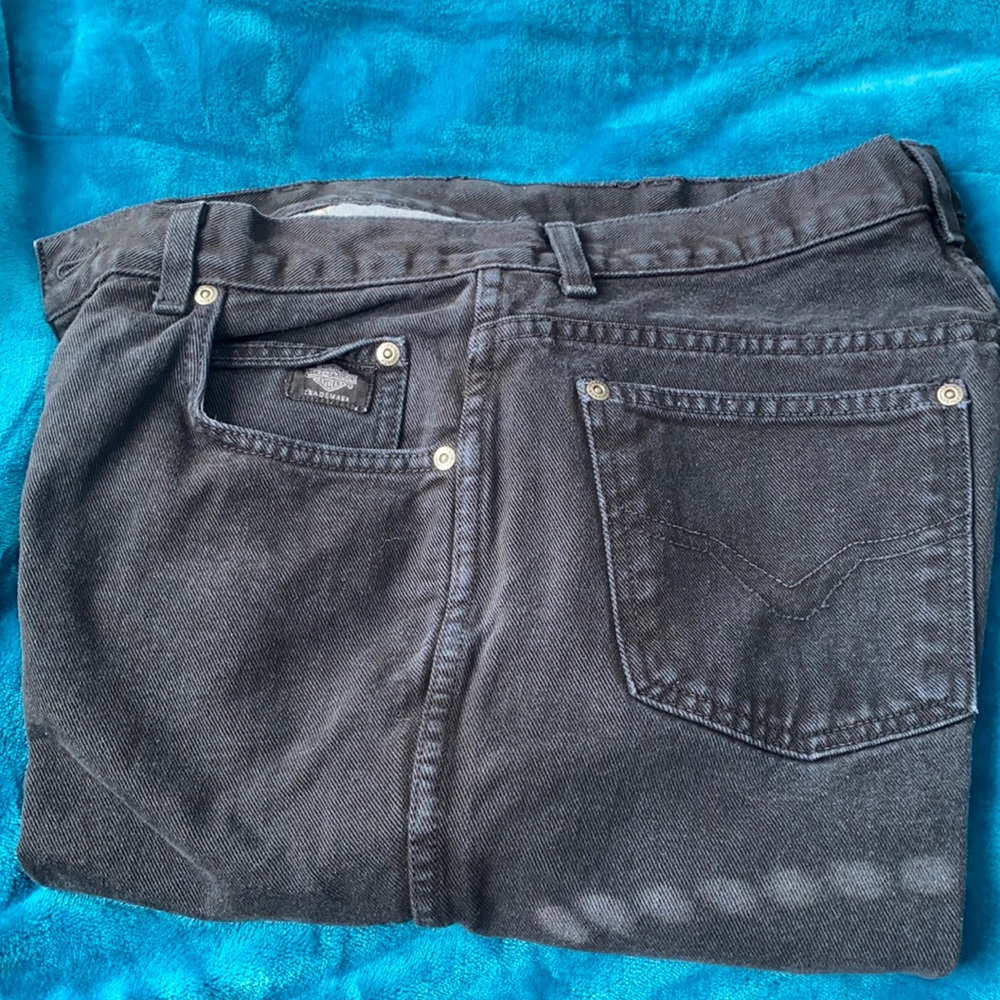 Men’s Harley-Davidson Original Relaxed Fit Jeans (Black) Size 32/30